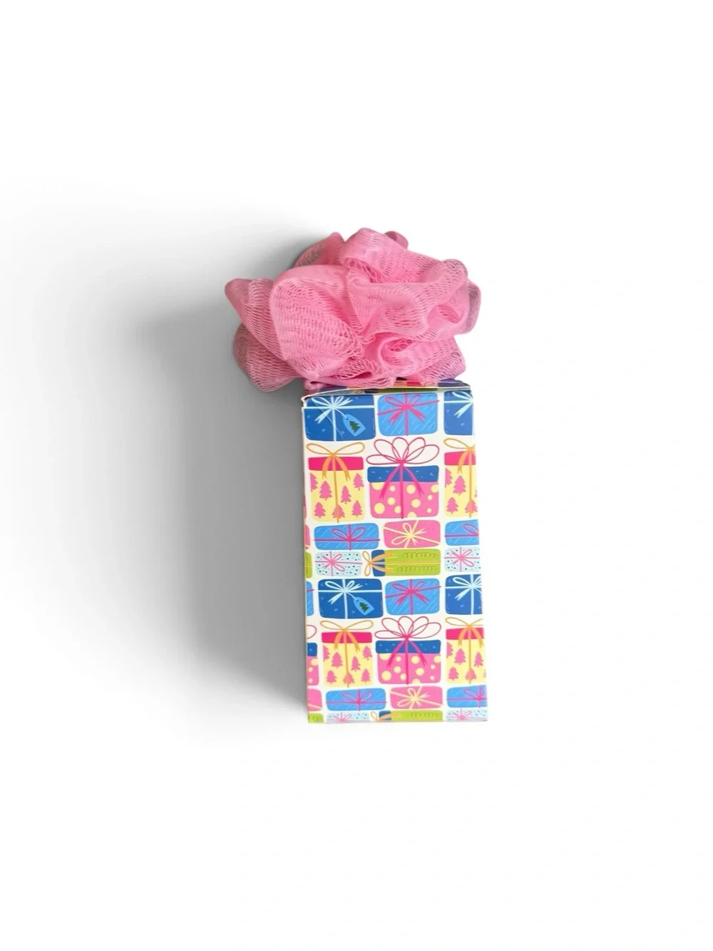 🏷️‼️5/$25🏷️‼️💕ARETE/ ATHENE💕6-PC Pink & White Candy Cane Shower Steamers w/Loofa